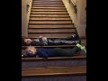 Алла Пугачева показала, как Гарри и Лиза встречают папу Максима Галкина, лежа на ступеньках лестницы