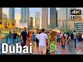 Dubai [4K] City Center, Downtown Dubai, Burj Khalifa Walking Tour 2026 🇦🇪