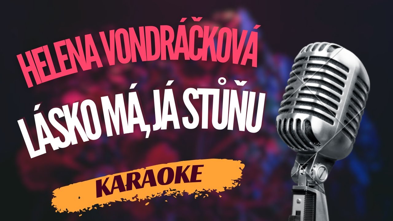 Karaoke - Helena Vondráčková - 