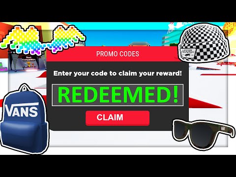 [EVENT] How to get FREE ITEMS and CODES for VANS ITEMS in VANS WORLD | Roblox