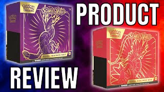 Product Review Scarlet & Violet Koraidon Miraidon Elite Trainer Box Review