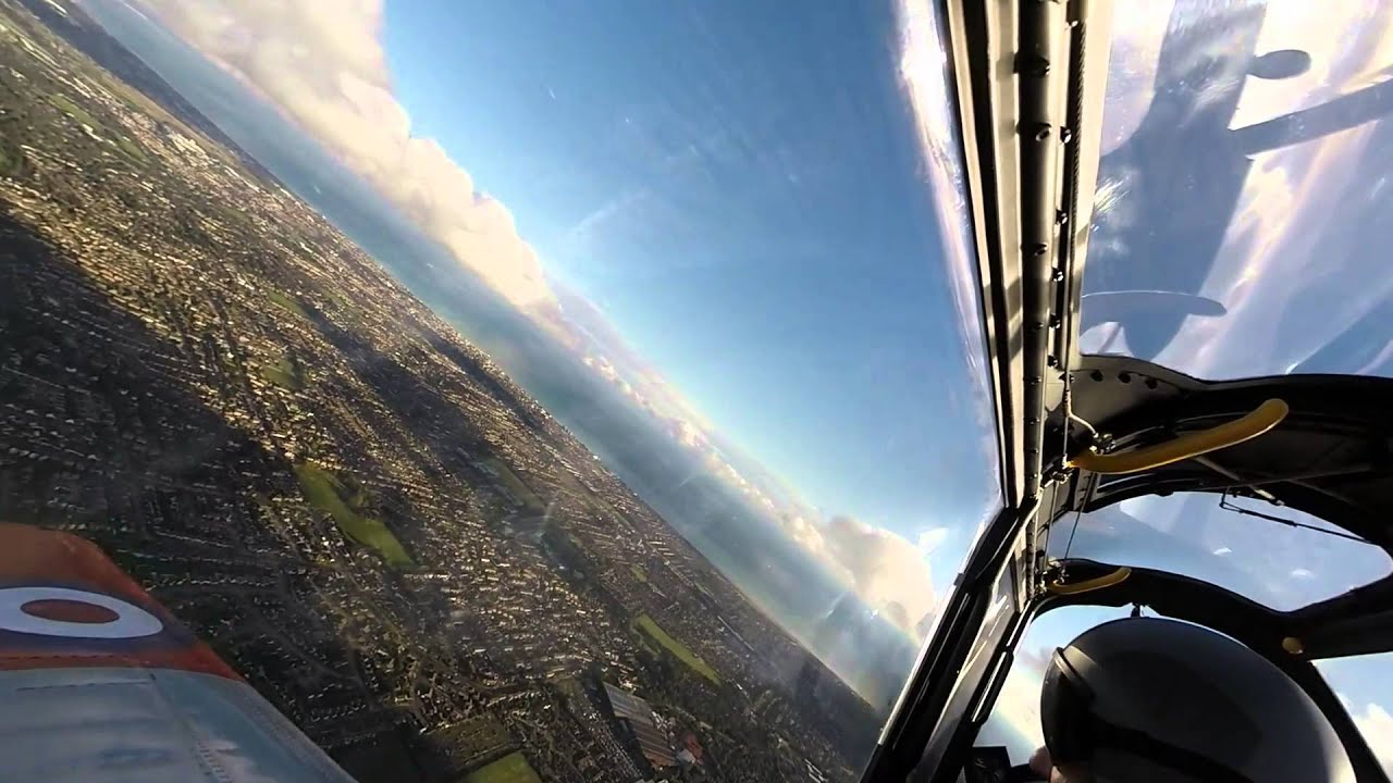 An aerobatic flight experience