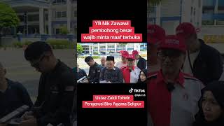 YB NIK ZAWAWI PEMBOHONG BESAR WAJIB MINTA MAAF SECARA TERBUKA -ustaz viral