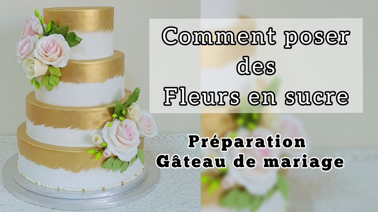 Comment décorer un wedding cake avec des fleurs ?