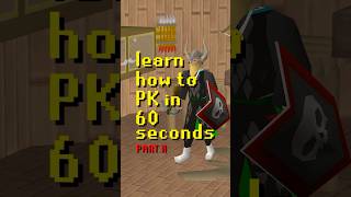 Learn how to PK in 60 seconds… ⚔️ #oldschoolrunescape #osrs #pktips #pkguide