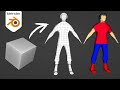 Learn How to Create a Low Poly Character | Blender 4.1 Tutorial