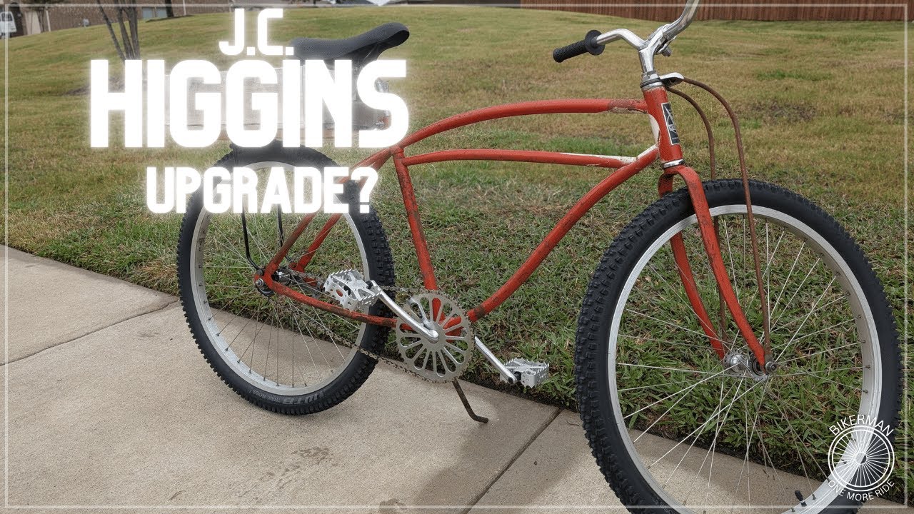 Antique Klunker - J.C. Higgins Upgrade Wood Rack