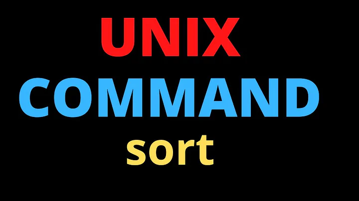 sort command in Unix | Linux