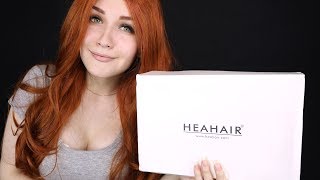 АСМР обзор 💇 парика heahair + Триггеры + 2 рыжие тян! ♥ ASMR Russia [Subtitles]