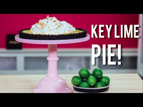 key lime pie key west How To Make simple and sweet KEY LIME PIE with a CHOCOLATE CRUMBLE crust!