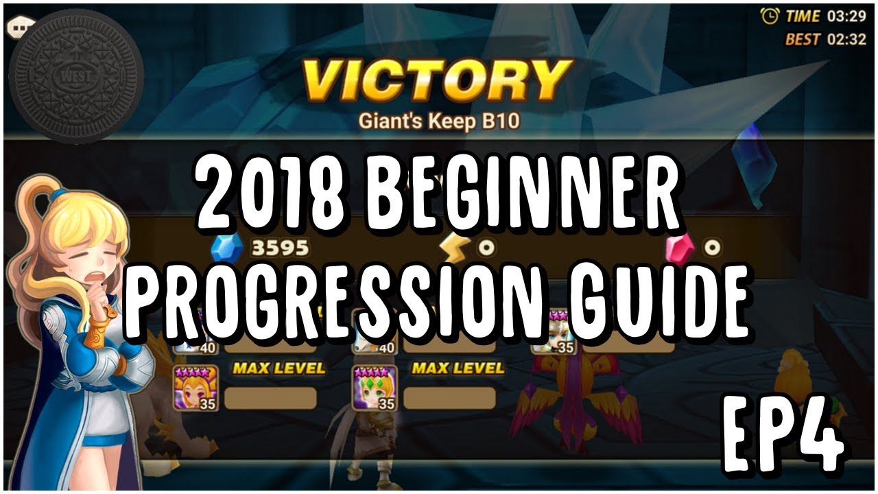 Summoners War 2018 Beginner Progression Episode 4: GB10 Farmable
