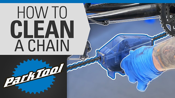 How To Clean and Lube a Bicycle Chain with a Park Tool Chain Cleaner
