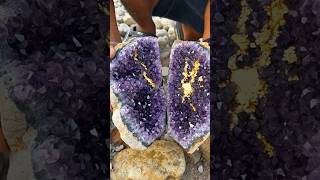 Hidden Gold in Amethyst? Incredible Crystal Discovery!