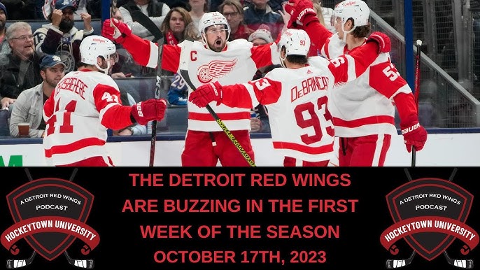 DeBRINCAT'S HOMECOMING - RED WINGS HOCKEY RETURNS - Winged Wheel Podcast -  Oct. 15th, 2023 