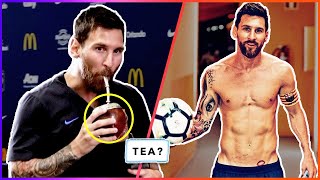 What is Messi always drinking? Resimi