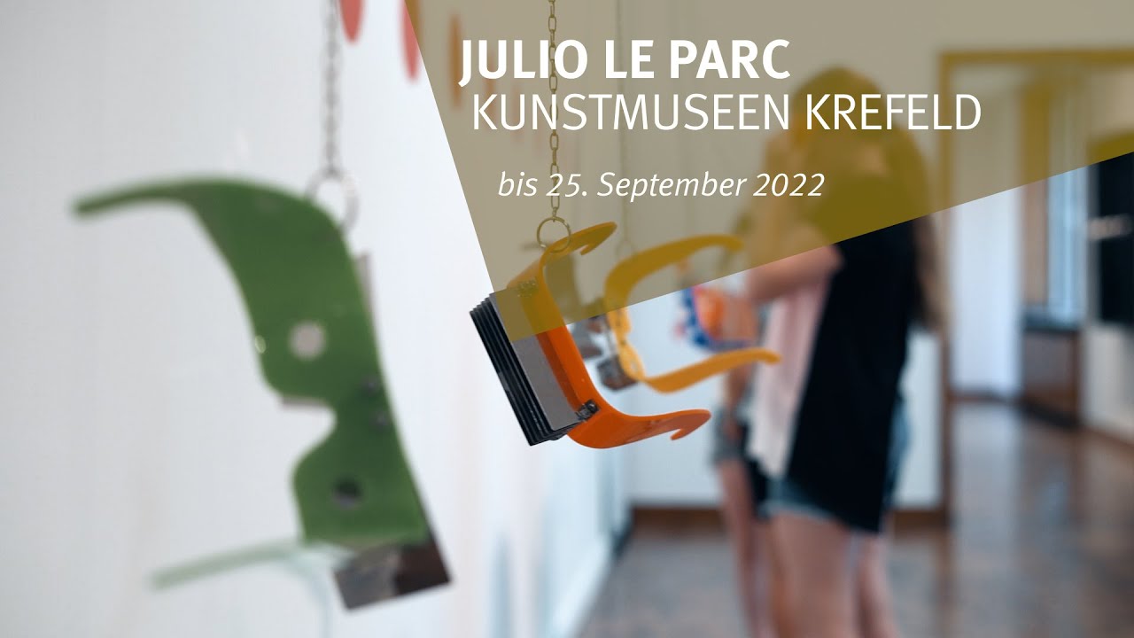Julio Le Parc Ausstellung noch bis zum 15. September in den Kunstmuseen zu sehen