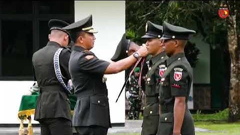 Upacara Penutupan Pendidikan Pertama Tamtama Infanteri TNI AD Gel II TA 2025