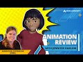 Refining facial animation  animation review
