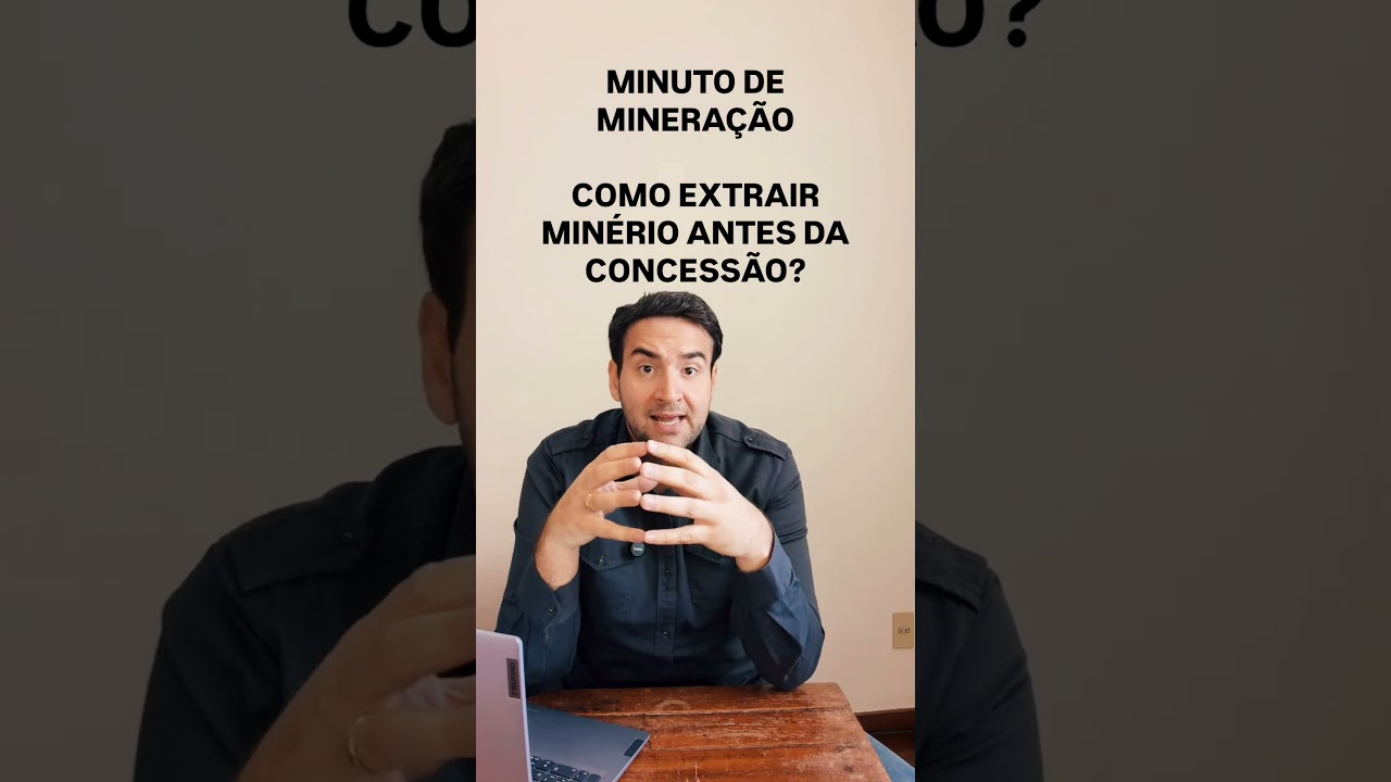 Miniatura da aula: Como extrair minério antes da concessão? A Guia de Utilização