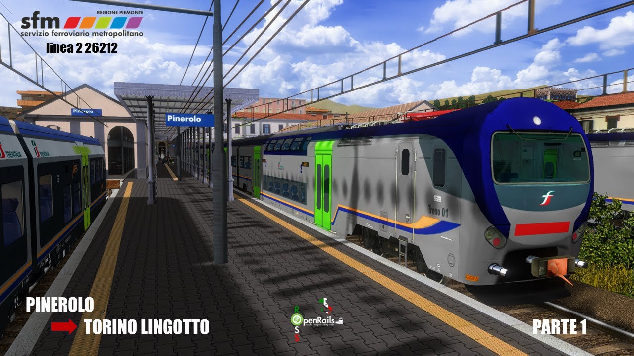 OpenRails | Sfm linea 2 26212 | Pinerolo - Chivasso (Tratta Pinerolo - Torino Lingotto ) | 14#