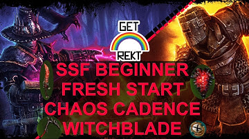 [HC] GD Beginner SSF - Chaos Cadence Witchblade - Part 2: Act 5 to Act 7, AoM & FG Expansions