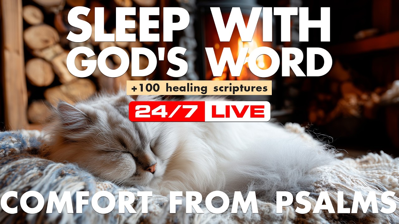 Bible verses for sleeping soothe. Peaceful scriptures relax. Deep sleep becomes peaceful.