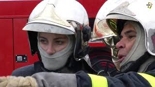 Grand angle BipTV: sapeur pompier volontaire à Reuilly (SDIS 36)