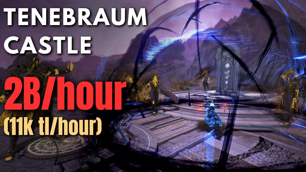 Tenebraum Castle (1808 AP) Succession Tamer PvE - Black Desert Online
