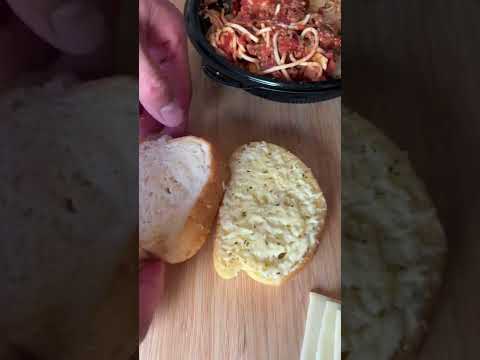 Spaghetti grilled cheese