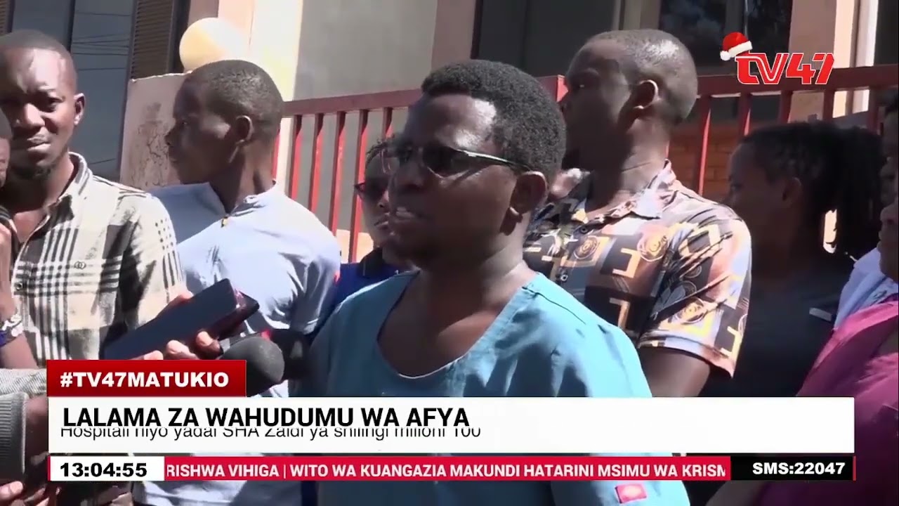 HEALTH WORKERS PROTEST OVER NON PAYMENT