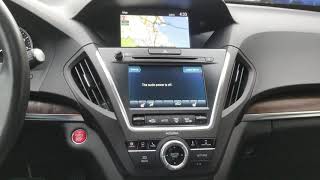 How to turn on Auto Folding Mirrors in the 2020 Acura MDX Advance (JC)