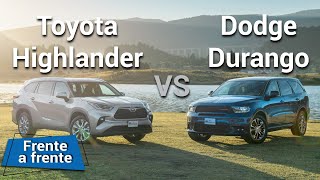 Toyota Highlander 2020 VS Dodge Durango 2020  ¿cuál conviene comprar? | Autocosmos