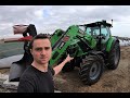 Un nouveau tracteur sur le GAEC en boîte Vario ? - Deutz 6130 TTV