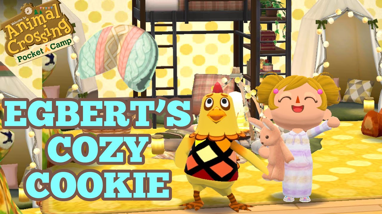 EGBERT’S COZY COOKIE Animal Crossing Pocket Camp YouTube