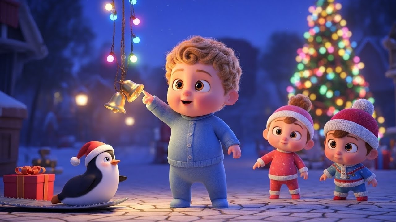 Christmas Magic Night 🎄✨🎶 Fun Kids Holiday Song | Festive Play & Adventure