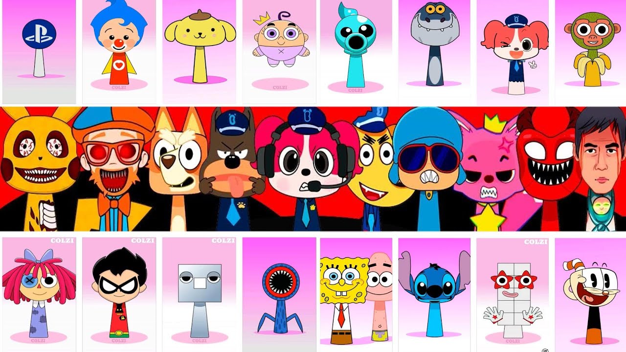 ❤️❤️ My Sprunki OC ALL Phases Incredibox Compilation COMPLETE livel 41 ❤️ 