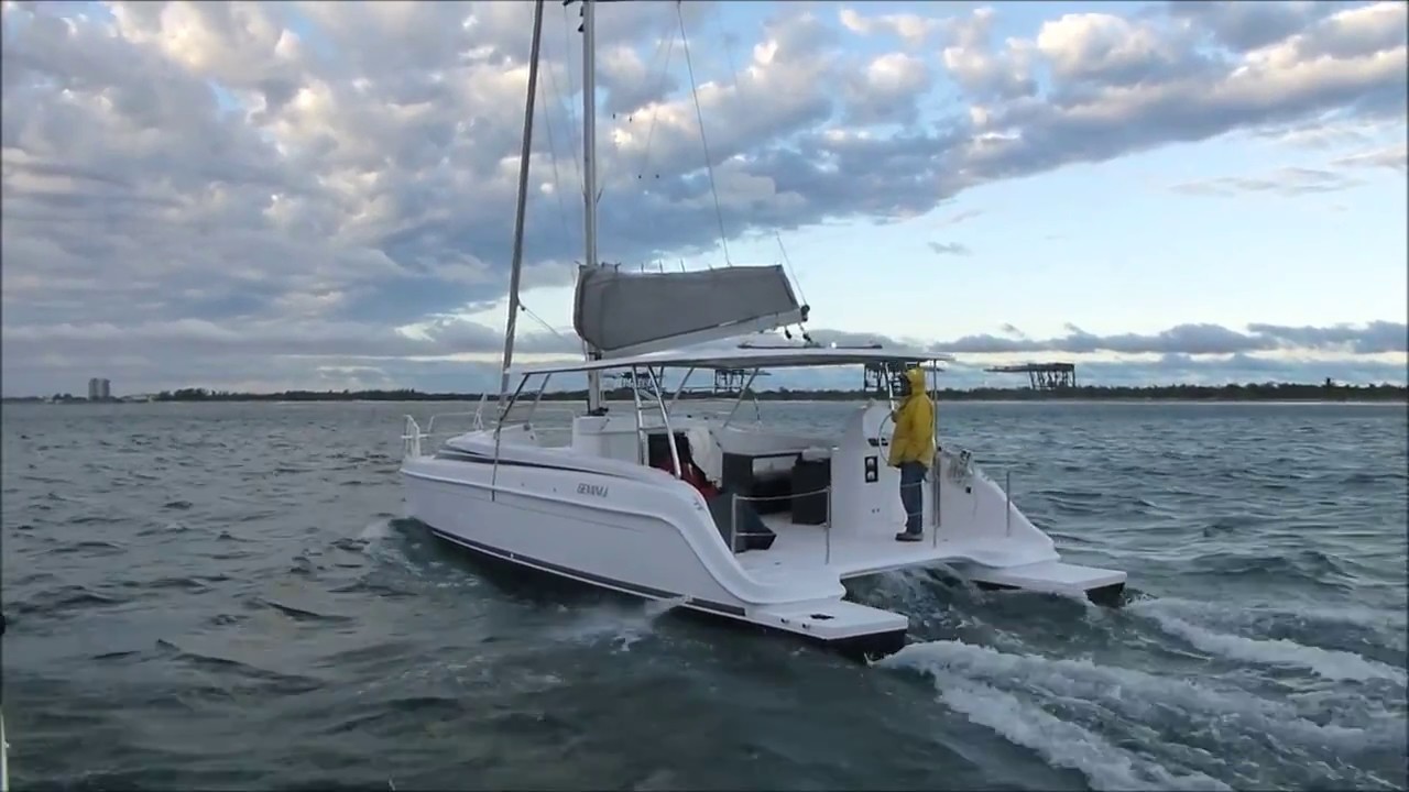 gemini catamaran sailing around the world