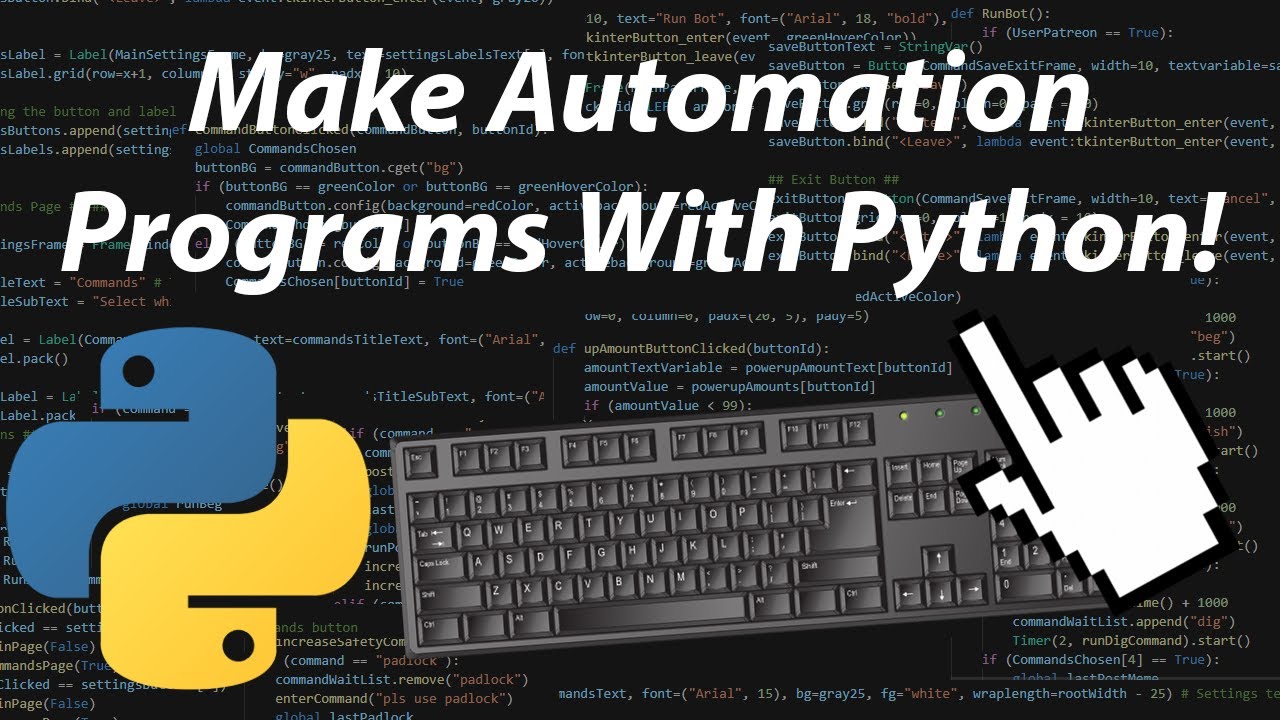 Make Automation Programs with Python - YouTube