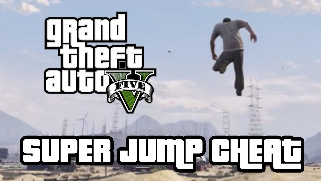 GTA 5 - Super Jump Cheat Code! (GTA V Cheats) - YouTube