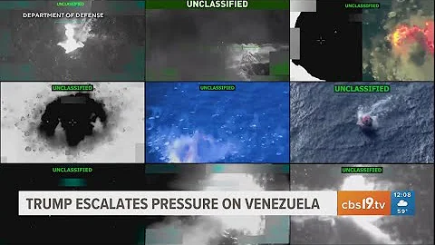 Trump escalates pressure on Venezuela