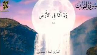 سورة لقمان بصوت القارئ اسلام صبحي 💚 لن تمل من هذا المقطع 🥀مكررة لمدة ساعة🎶