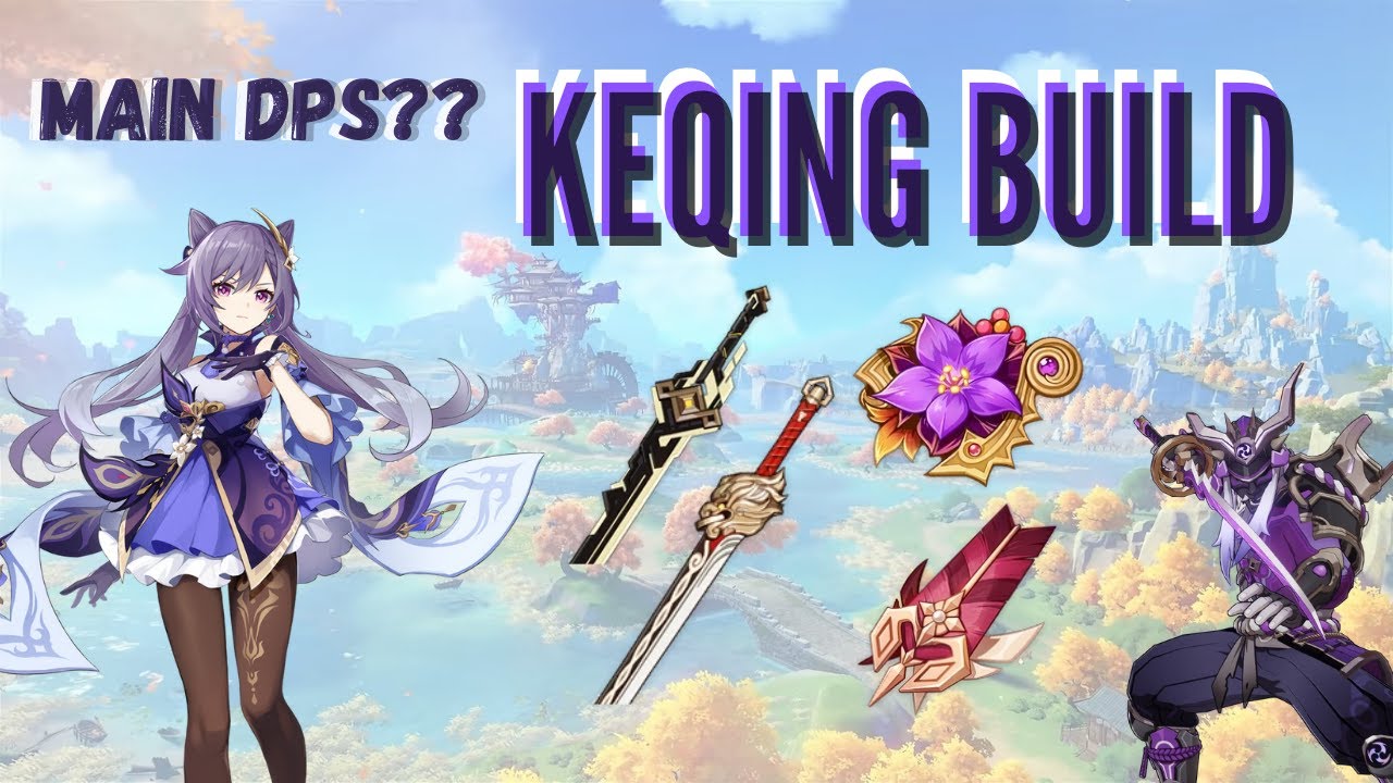C0 ELECTRO DPS KEQING BUILD (Genshin Impact 2.4) My Individualized Keqing attributes