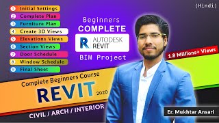 REVIT Beginners Tutorial | Revit BIM Project [COMPLETE] screenshot 1