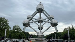 The amazing Atomium, a wonder of modern engineering.