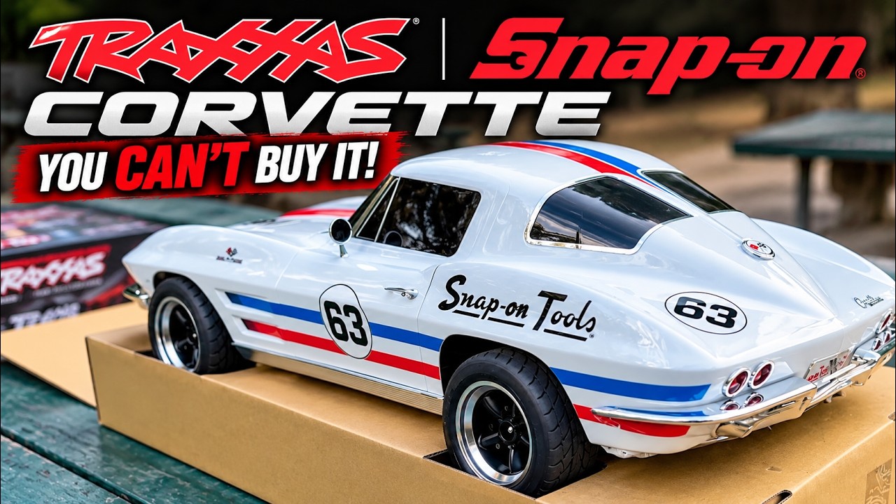 The Rarest New Traxxas? Snap-On 1963 Corvette Sting Ray Split