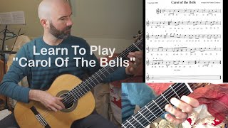 Carol Of The Bells Guitar Tutorial