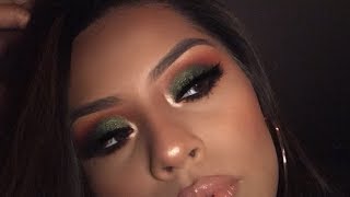 Emerald Smokey Eye HOLIDAY Makeup Tutorial | Sarahy Delarosa