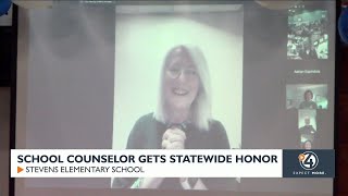 Stevens Elementary Guidance Counselor Receives Wa Counselor Of The Year Award