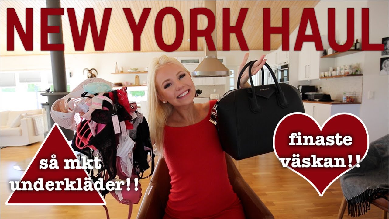 (TRY-ON) NEW YORK HAUL | Givenchy, VS, Michael Kors mm...