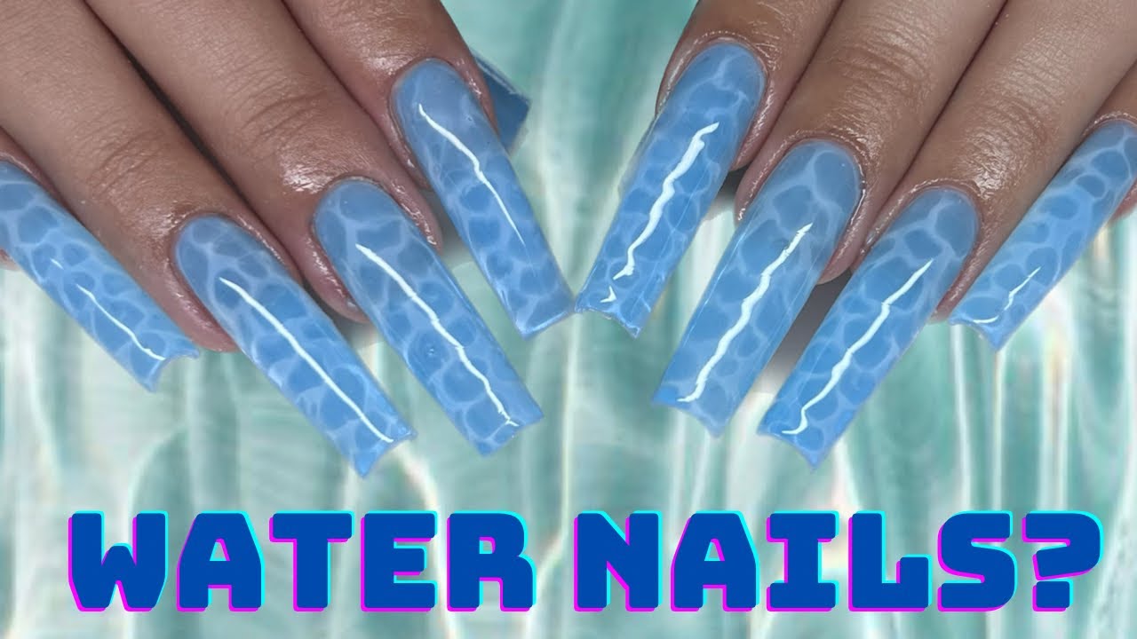 How to Marble with Nail Polish | Pink Stripey Socks